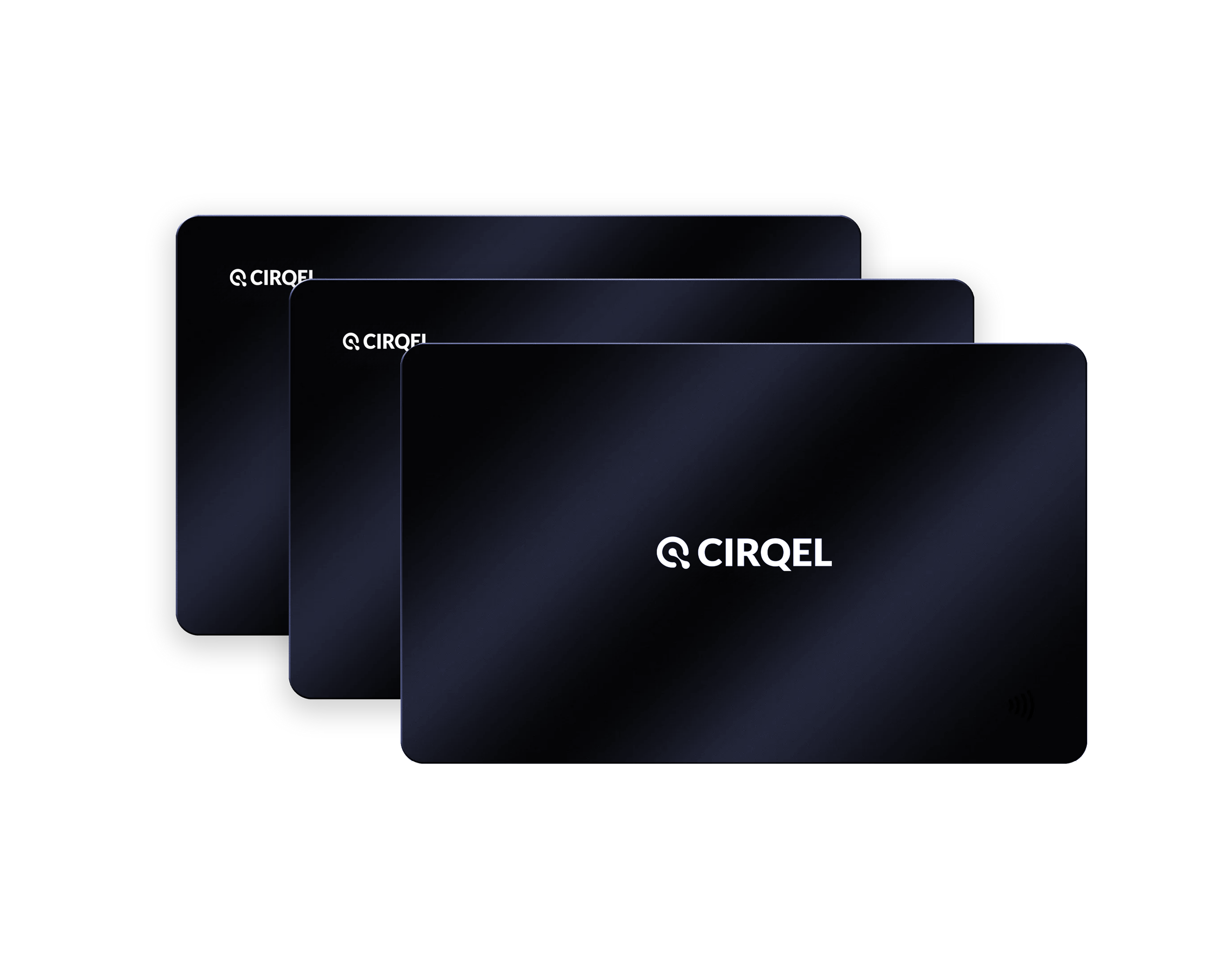 CIRQEL Metal Card 3-Pack