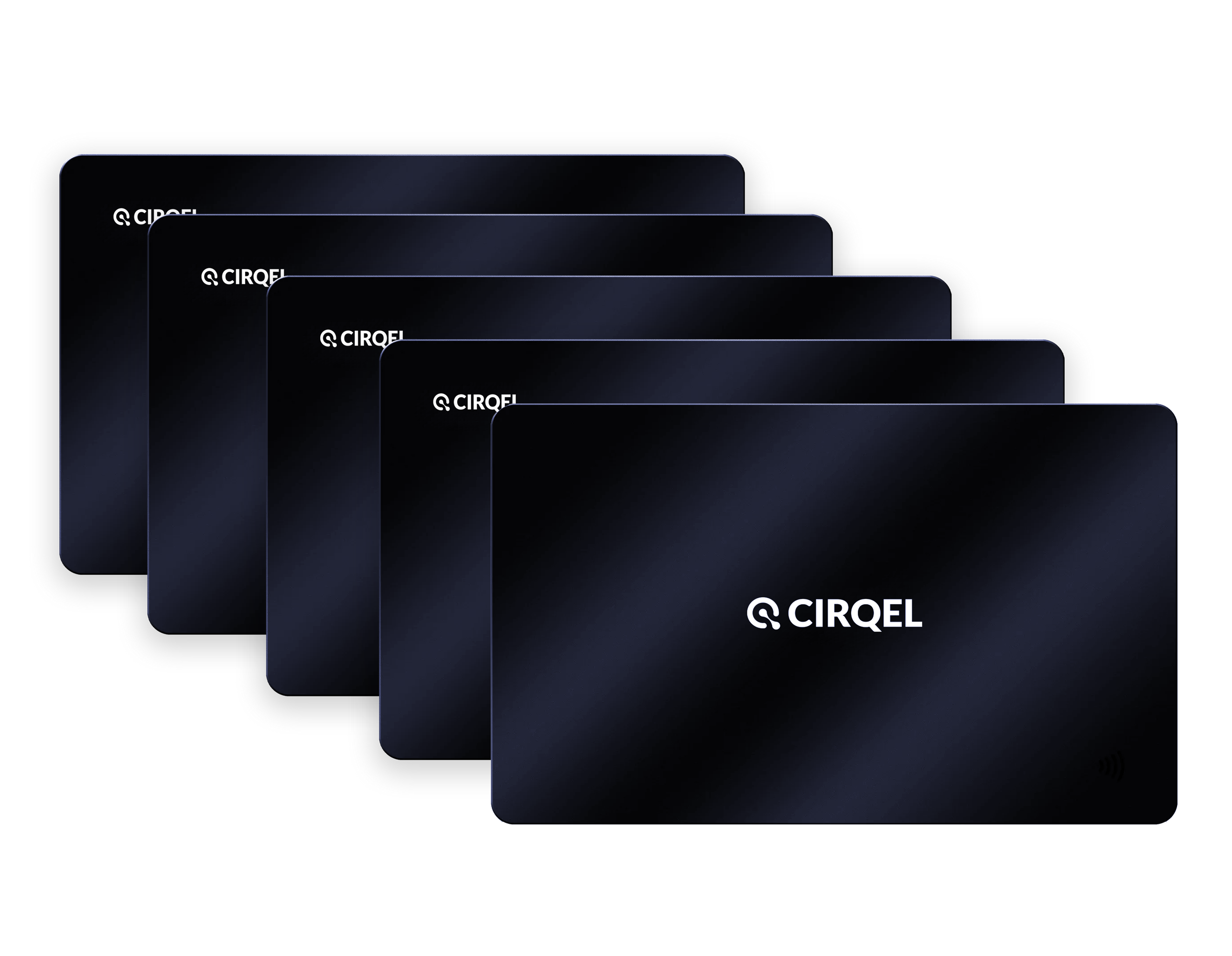 CIRQEL Metal Card 5-Pack